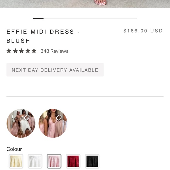 Baby boo Effie Midi Dress - Picture 5 of 6